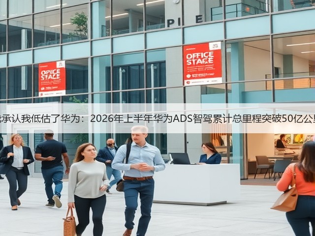 我承认我低估了华为:2026年上半年华为ADS智驾累计总里程突破50亿公里(图1) 我承认我低估了华为:2026年上半年华为ADS智驾累计总里程突破50亿公里(图1)