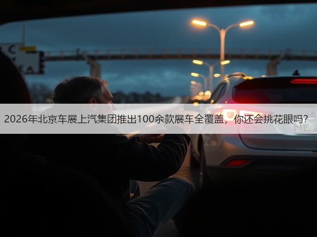 2026年北京车展上汽集团推出100余款展车全覆盖,你还会挑花眼吗?(图2) 2026年北京车展上汽集团推出100余款展车全覆盖,你还会挑花眼吗?(图2)