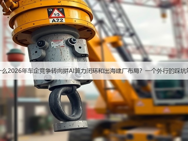 为什么2026年车企竞争转向拼AI算力闭环和出海建厂布局?一个外行的踩坑笔记(图3) 为什么2026年车企竞争转向拼AI算力闭环和出海建厂布局?一个外行的踩坑笔记(图3)