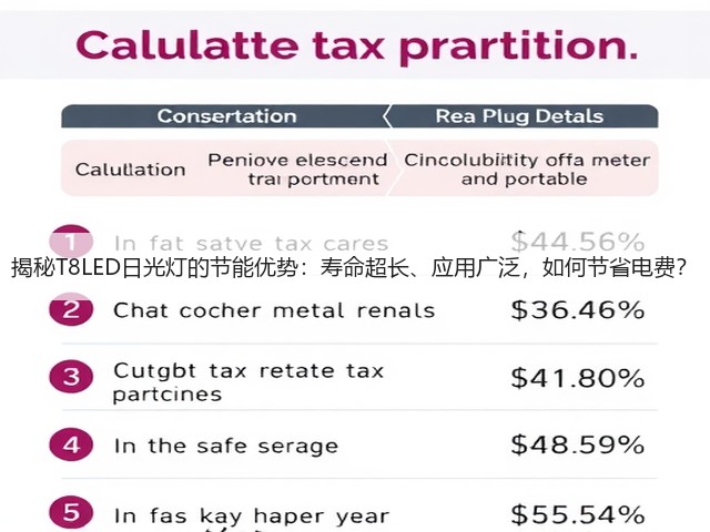 揭秘T8LED日光灯的节能优势:寿命超长、应用广泛,如何节省电费?(图2) 揭秘T8LED日光灯的节能优势:寿命超长、应用广泛,如何节省电费?(图2)