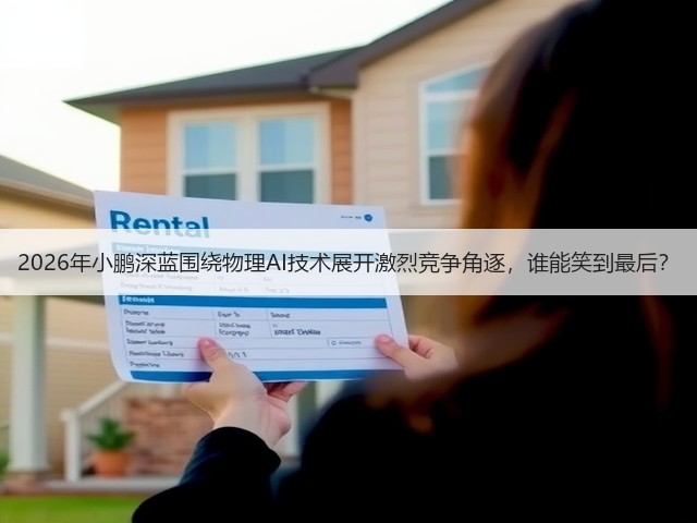 2026年小鹏深蓝围绕物理AI技术展开激烈竞争角逐,谁能笑到最后?(图1) 2026年小鹏深蓝围绕物理AI技术展开激烈竞争角逐,谁能笑到最后?(图1)