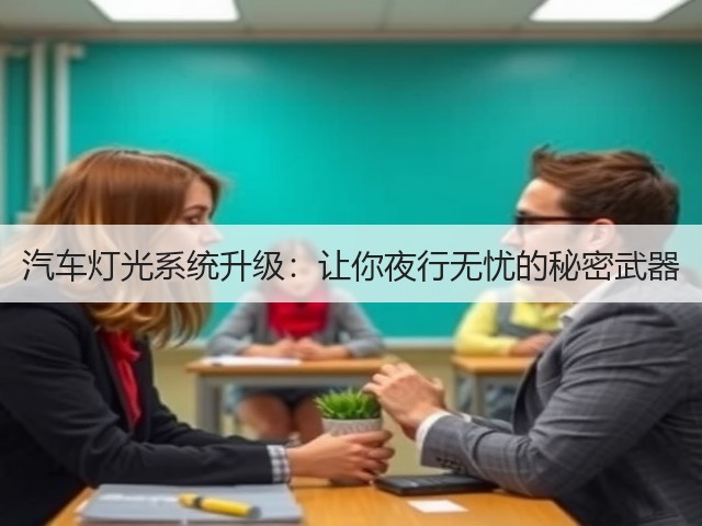 汽车灯光系统升级:让你夜行无忧的秘密武器(图3) 汽车灯光系统升级:让你夜行无忧的秘密武器(图3)