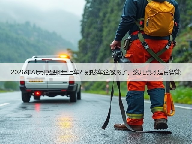 2026年AI大模型批量上车?别被车企忽悠了,这几点才是真智能(图1) 2026年AI大模型批量上车?别被车企忽悠了,这几点才是真智能(图1)
