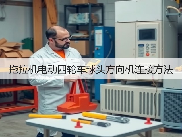 拖拉机电动四轮车球头方向机连接方法(图1) 拖拉机电动四轮车球头方向机连接方法(图1)