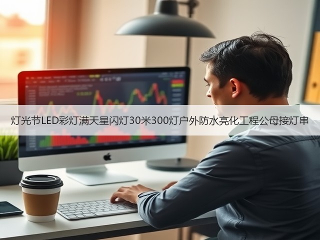 灯光节LED彩灯满天星闪灯30米300灯户外防水亮化工程公母接灯串(图2) 灯光节LED彩灯满天星闪灯30米300灯户外防水亮化工程公母接灯串(图2)