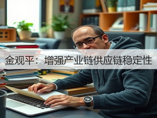 金观平:增强产业链供应链稳定性(图1) 金观平:增强产业链供应链稳定性(图1)