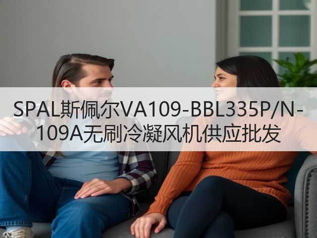 SPAL斯佩尔VA109-BBL335P/N-109A无刷冷凝风机供应批发(图1)