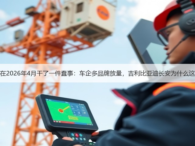 我自己在2026年4月干了一件蠢事:车企多品牌放量,吉利比亚迪长安为什么这么拼?(图2) 我自己在2026年4月干了一件蠢事:车企多品牌放量,吉利比亚迪长安为什么这么拼?(图2)