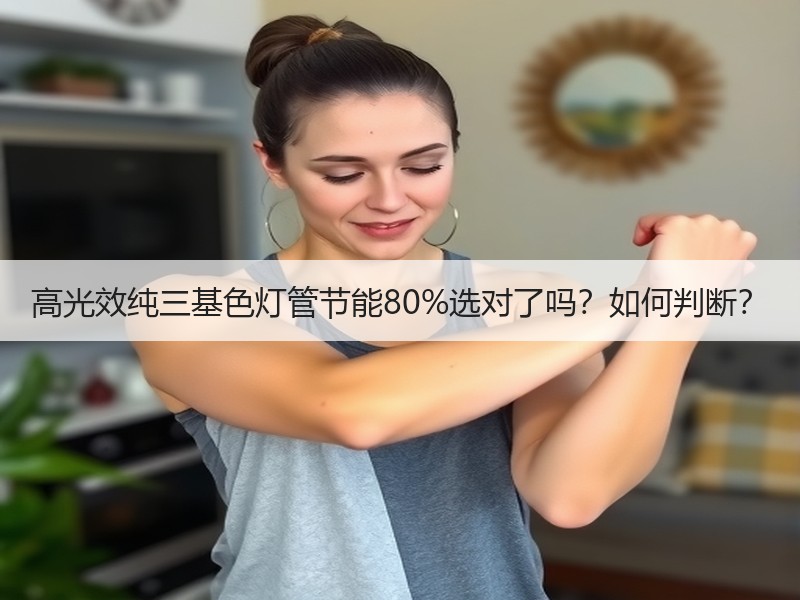 高光效纯三基色灯管节能80%选对了吗？如何判断？