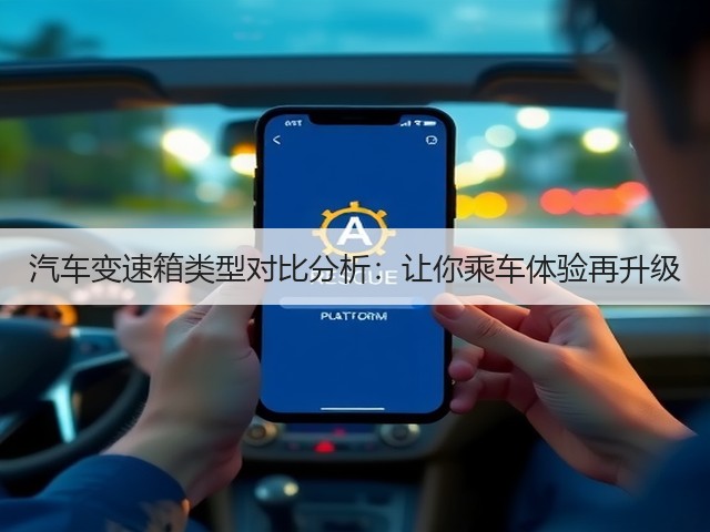 汽车变速箱类型对比分析:让你乘车体验再升级(图3) 汽车变速箱类型对比分析:让你乘车体验再升级(图3)