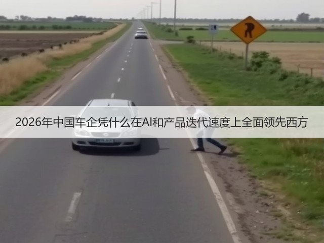 2026年中国车企凭什么在AI和产品迭代速度上全面领先西方(图1) 2026年中国车企凭什么在AI和产品迭代速度上全面领先西方(图1)