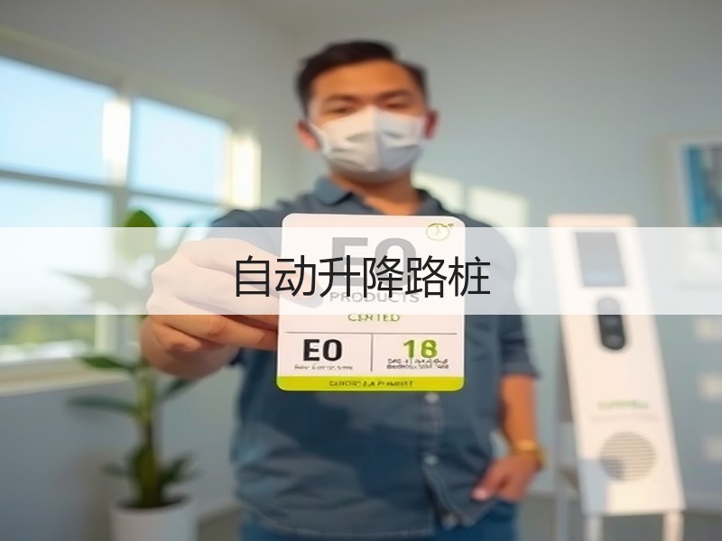 自动升降路桩