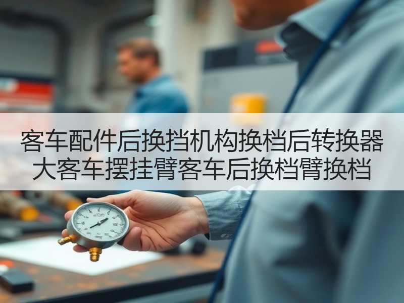 客车配件后换挡机构换档后转换器 大客车摆挂臂客车后换档臂换档