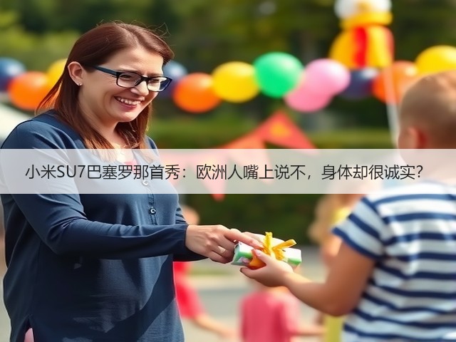 小米SU7巴塞罗那首秀:欧洲人嘴上说不,身体却很诚实?(图3) 小米SU7巴塞罗那首秀:欧洲人嘴上说不,身体却很诚实?(图3)