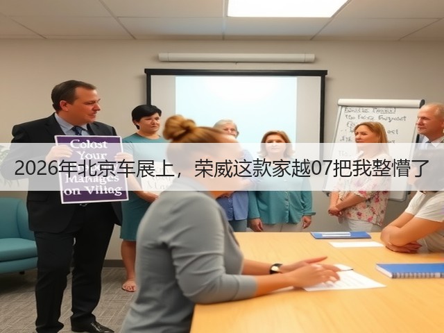 2026年北京车展上，荣威这款家越07把我整懵了(图3)