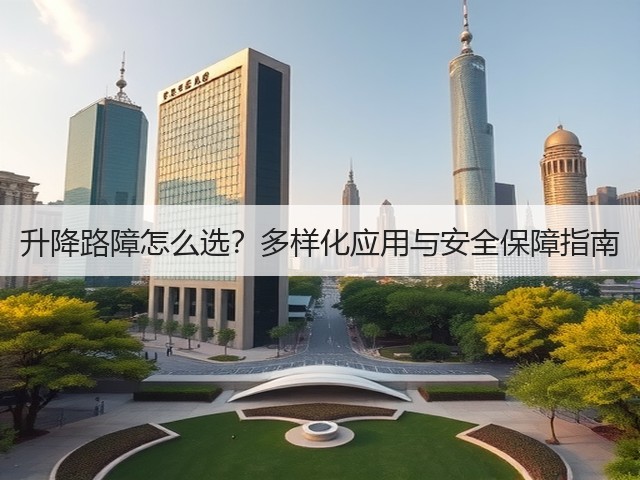 升降路障怎么选？多样化应用与安全保障指南(图2)