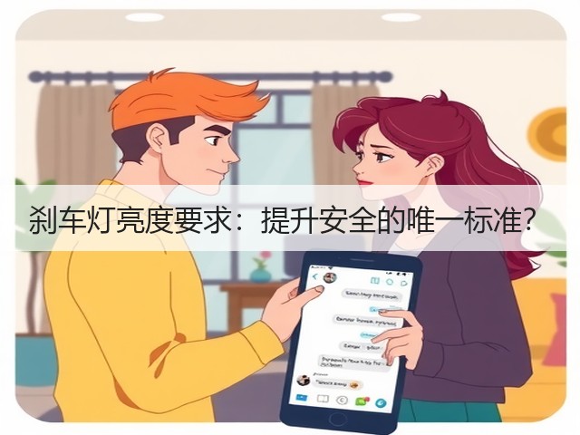 刹车灯亮度要求:提升安全的唯一标准?(图2) 刹车灯亮度要求:提升安全的唯一标准?(图2)