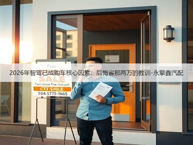 2026年智驾已成购车核心因素:后悔省那两万的教训-永擎鑫汽配(图1) 2026年智驾已成购车核心因素:后悔省那两万的教训-永擎鑫汽配(图1)