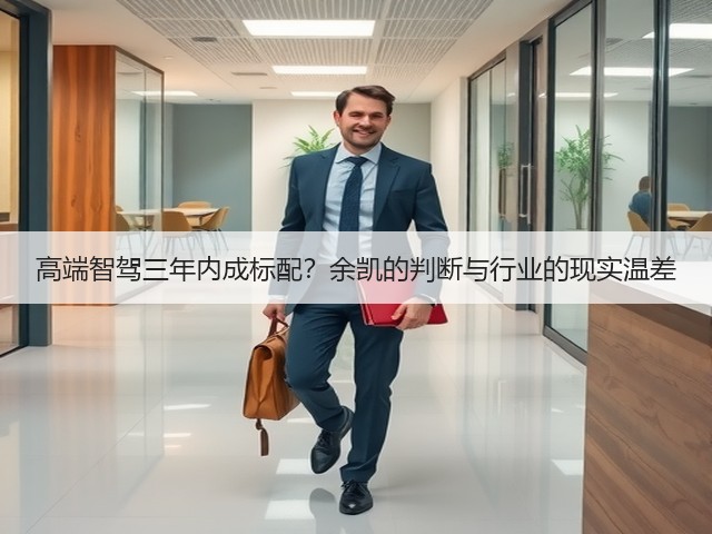 高端智驾三年内成标配?余凯的判断与行业的现实温差(图2) 高端智驾三年内成标配?余凯的判断与行业的现实温差(图2)