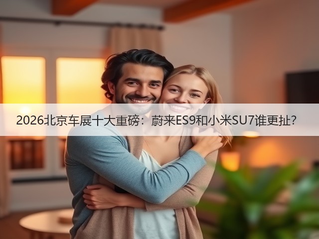 2026北京车展十大重磅:蔚来ES9和小米SU7谁更扯?(图1) 2026北京车展十大重磅:蔚来ES9和小米SU7谁更扯?(图1)