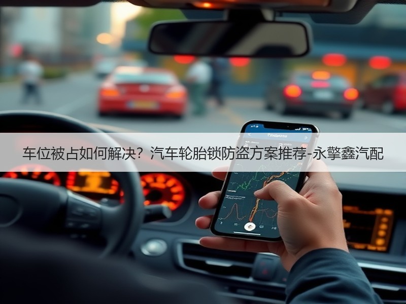 车位被占如何解决？汽车轮胎锁防盗方案推荐-永擎鑫汽配