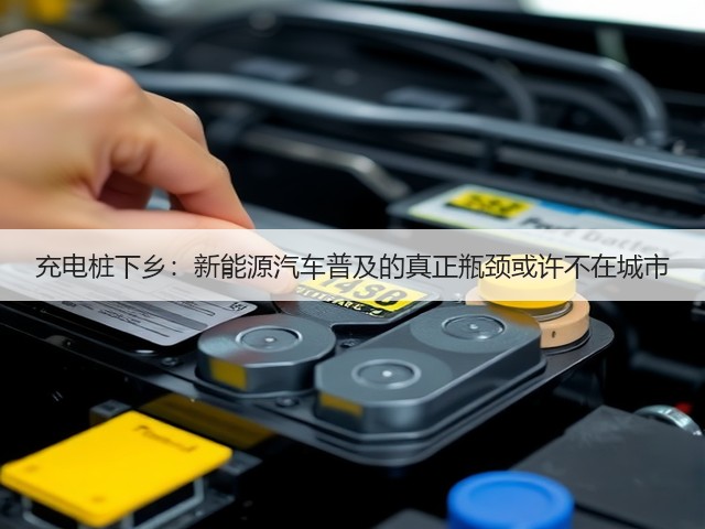 充电桩下乡:新能源汽车普及的真正瓶颈或许不在城市(图1) 充电桩下乡:新能源汽车普及的真正瓶颈或许不在城市(图1)