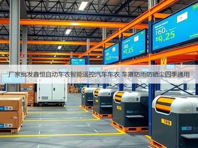 厂家批发鑫恒自动车衣智能遥控汽车车衣 车罩防雨防晒尘四季通用(图3)