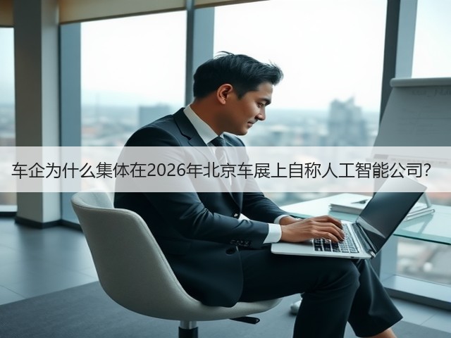车企为什么集体在2026年北京车展上自称人工智能公司？(图3)