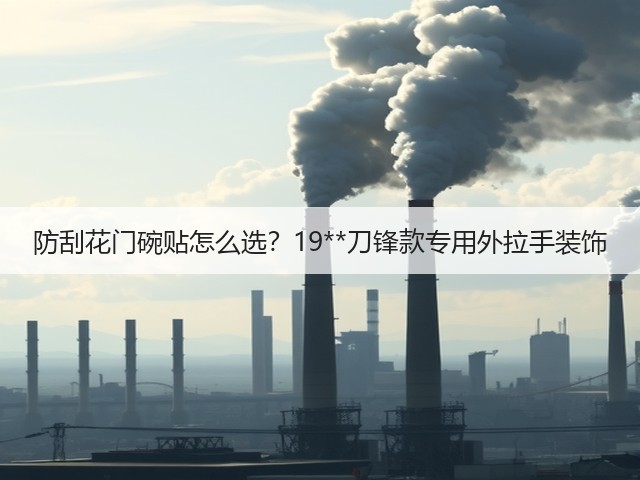 防刮花门碗贴怎么选？19**刀锋款专用外拉手装饰(图2)