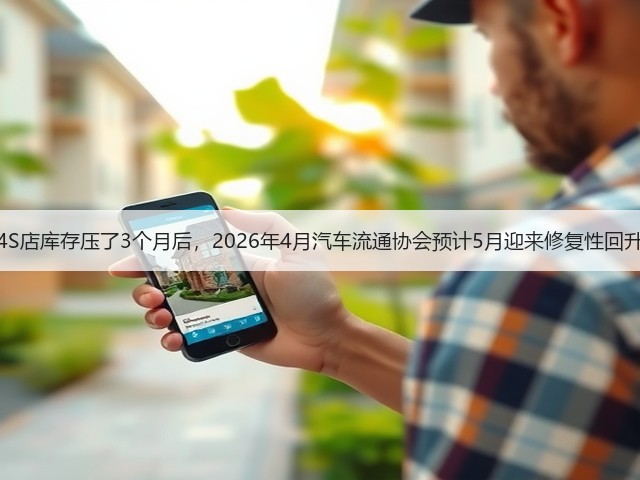 4S店库存压了3个月后,2026年4月汽车流通协会预计5月迎来修复性回升(图3) 4S店库存压了3个月后,2026年4月汽车流通协会预计5月迎来修复性回升(图3)