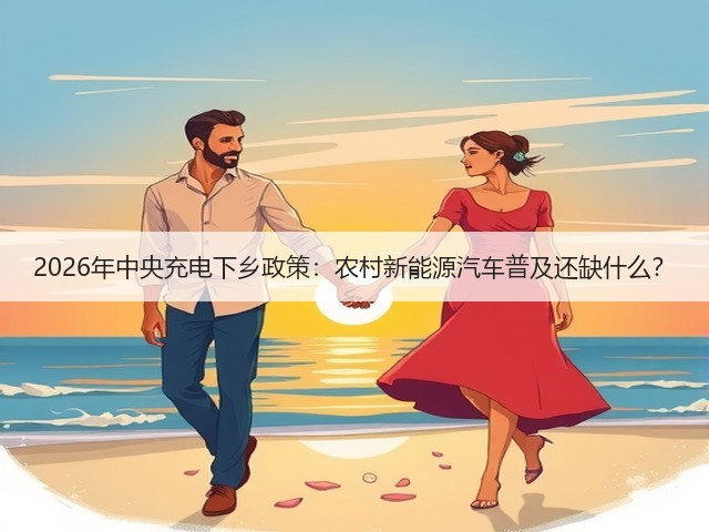 2026年中央充电下乡政策:农村新能源汽车普及还缺什么?(图3) 2026年中央充电下乡政策:农村新能源汽车普及还缺什么?(图3)