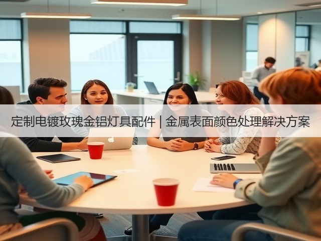 定制电镀玫瑰金铝灯具配件 | 金属表面颜色处理解决方案(图1) 定制电镀玫瑰金铝灯具配件 | 金属表面颜色处理解决方案(图1)