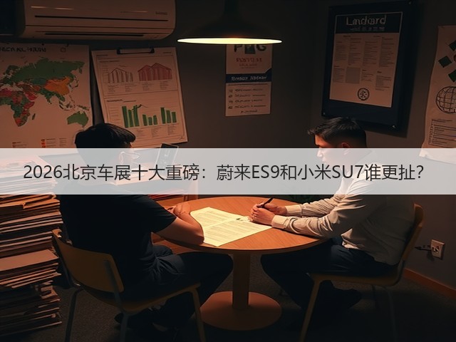 2026北京车展十大重磅:蔚来ES9和小米SU7谁更扯?(图3) 2026北京车展十大重磅:蔚来ES9和小米SU7谁更扯?(图3)