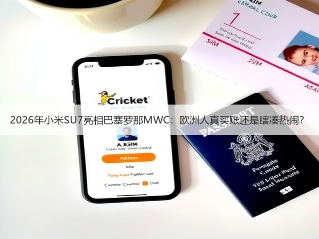 2026年小米SU7亮相巴塞罗那MWC:欧洲人真买账还是瞎凑热闹?(图1) 2026年小米SU7亮相巴塞罗那MWC:欧洲人真买账还是瞎凑热闹?(图1)