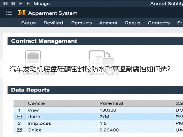 汽车发动机底盘硅酮密封胶防水耐高温耐腐蚀如何选?(图2) 汽车发动机底盘硅酮密封胶防水耐高温耐腐蚀如何选?(图2)