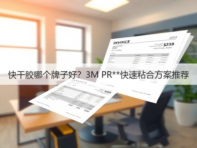 快干胶哪个牌子好？3M PR**快速粘合方案推荐(图1)